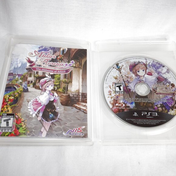 Anime Japanese RPG - Atelier Rorona - PS3 JRPG With Manual - Kawaii Video Game - Picture 2 of 3